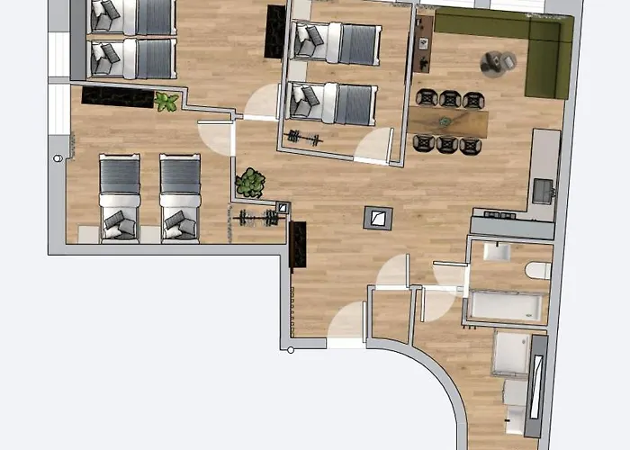 Flatista Homes - Herzog Heinrich Appartamento Monaco di Baviera
